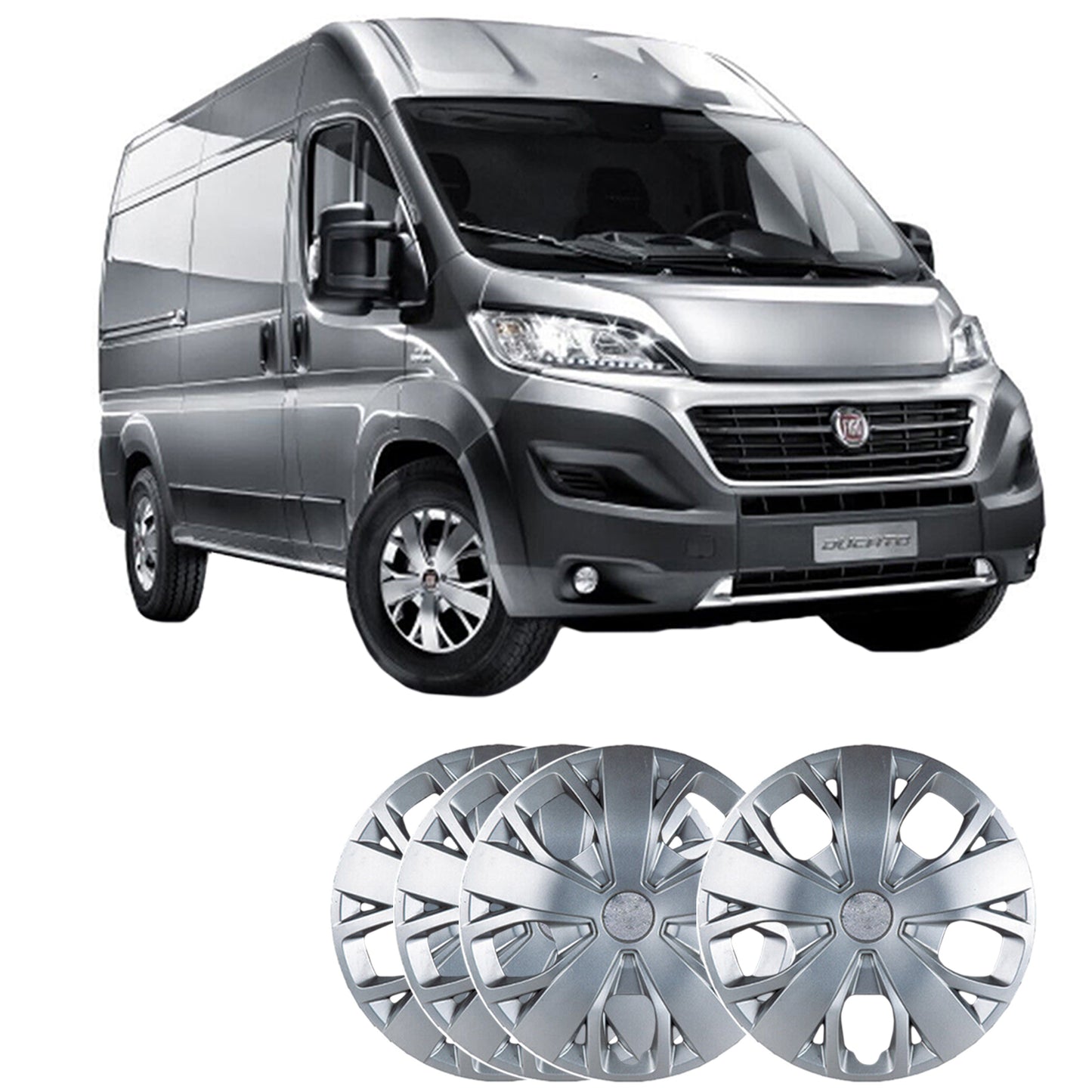 PinochUKka | Fits Fiat Ducato 16" Wheel Trim Cover