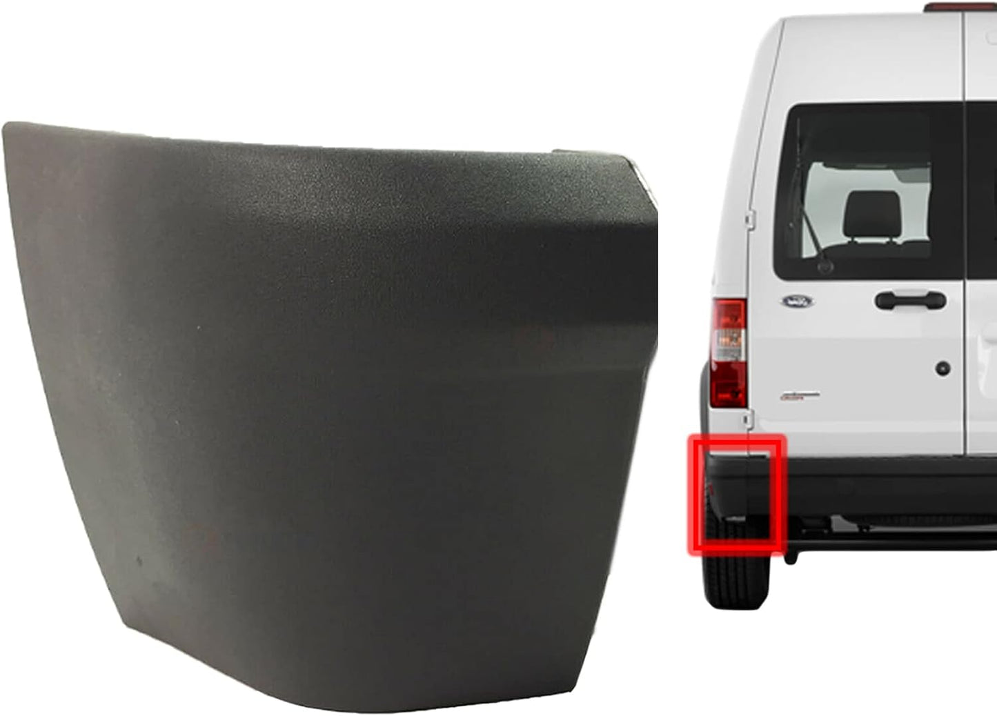 PinochUKka | Rear Bumper Cover Left Right For Ford Transit Connect 4420160, 4420161