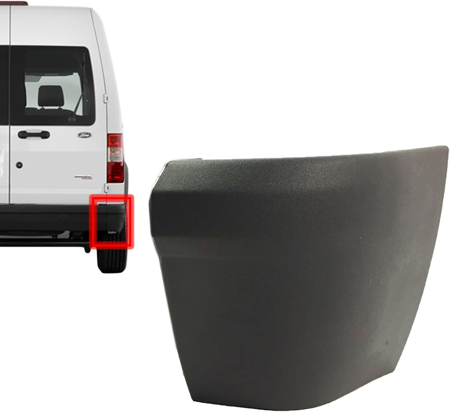 PinochUKka | Rear Bumper Cover Left Right For Ford Transit Connect 4420160