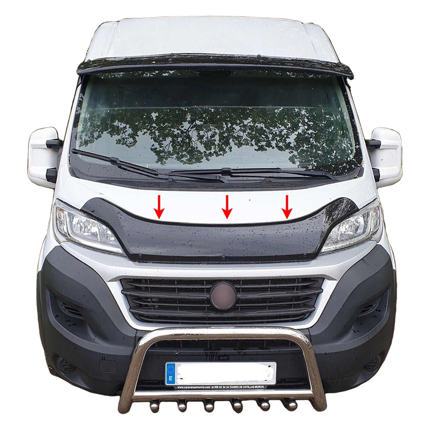 PinochUKka | Peugeot Boxer Bonnet Guard Protector Stone Deflector
