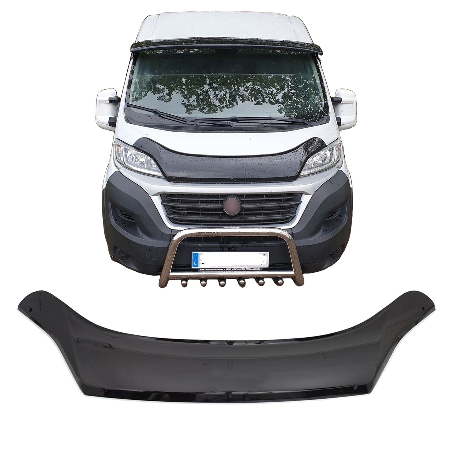 PinochUKka | Fiat Ducato Bonnet Guard Protector Stone Deflector