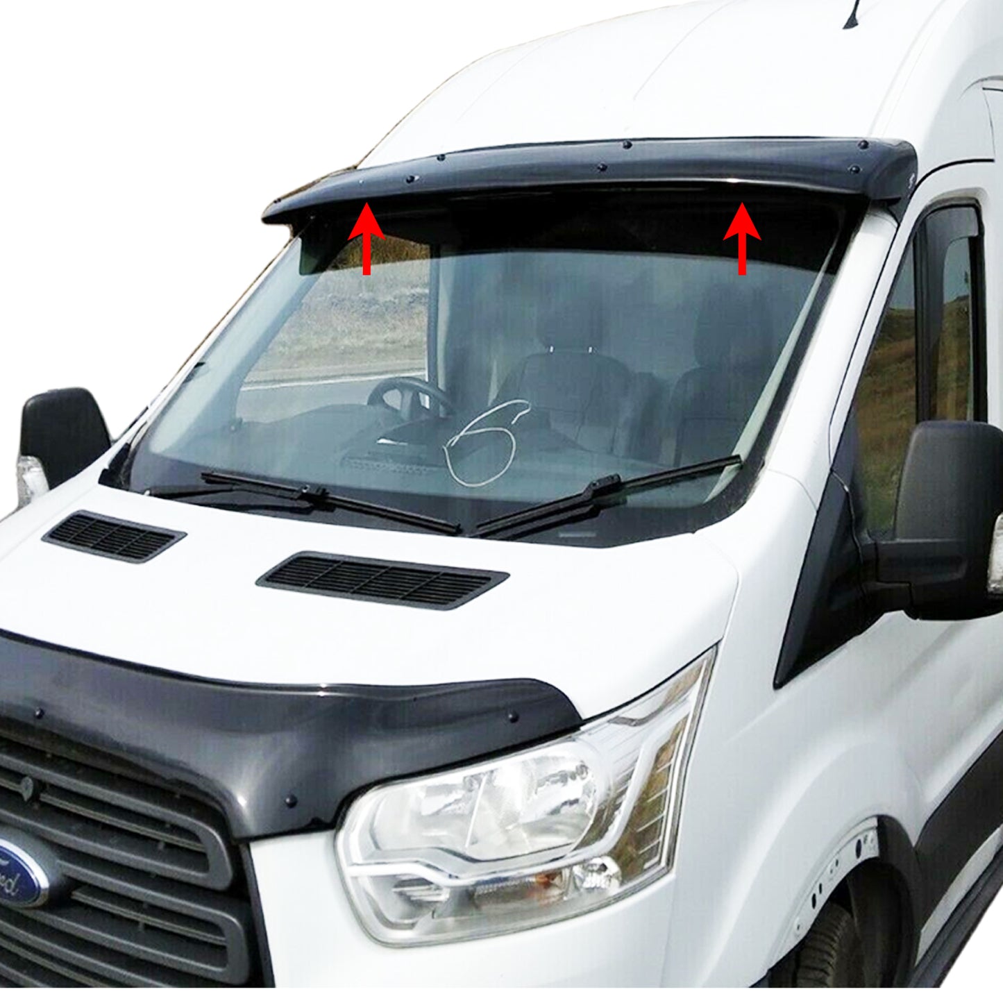 PinochUKka | FORD TRANSIT MK8 ABS Sun Visor Brackets Fittings