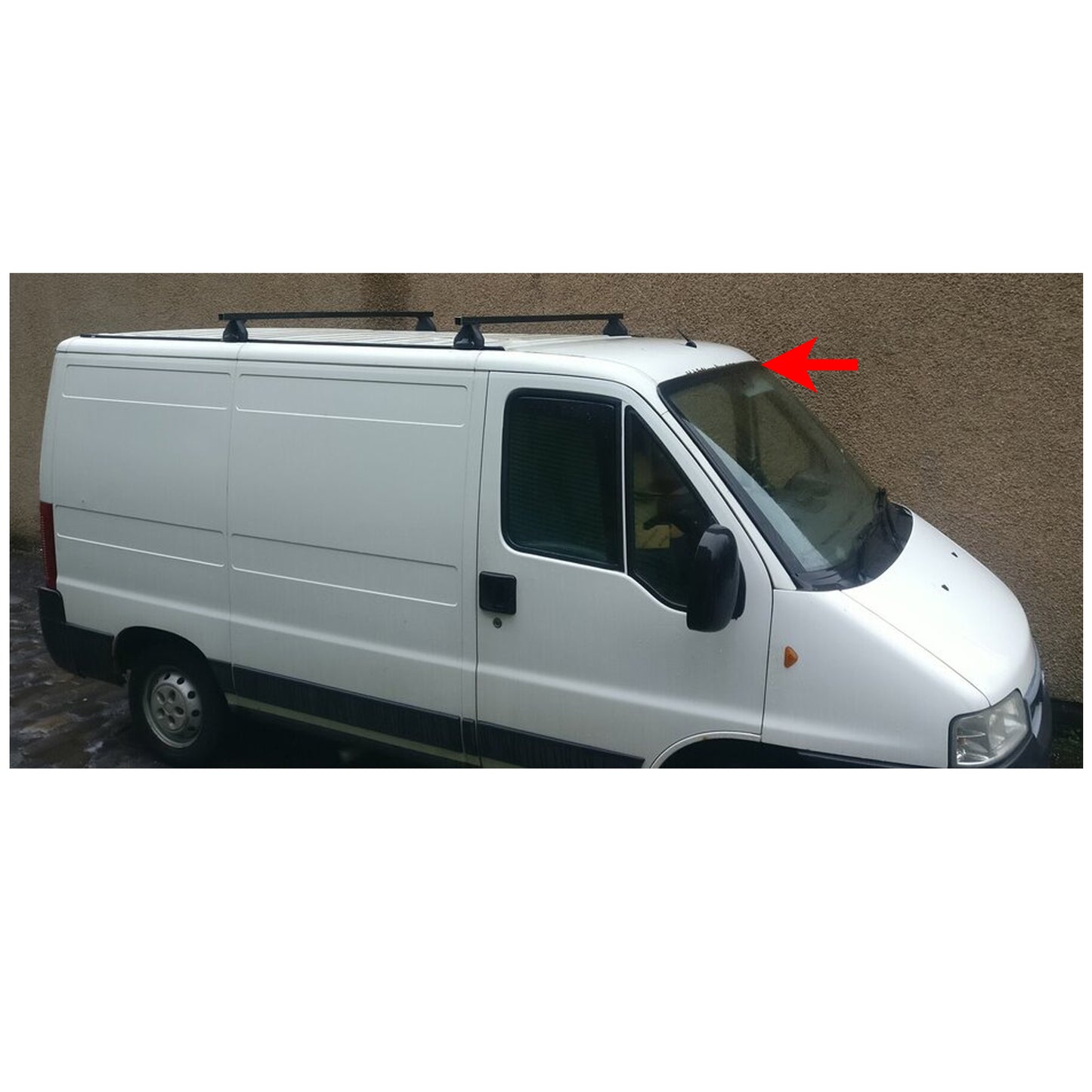 PinochUKka | Fits Ducato Boxer Relay 1994 to 2006 ABS Sun Visor Shield