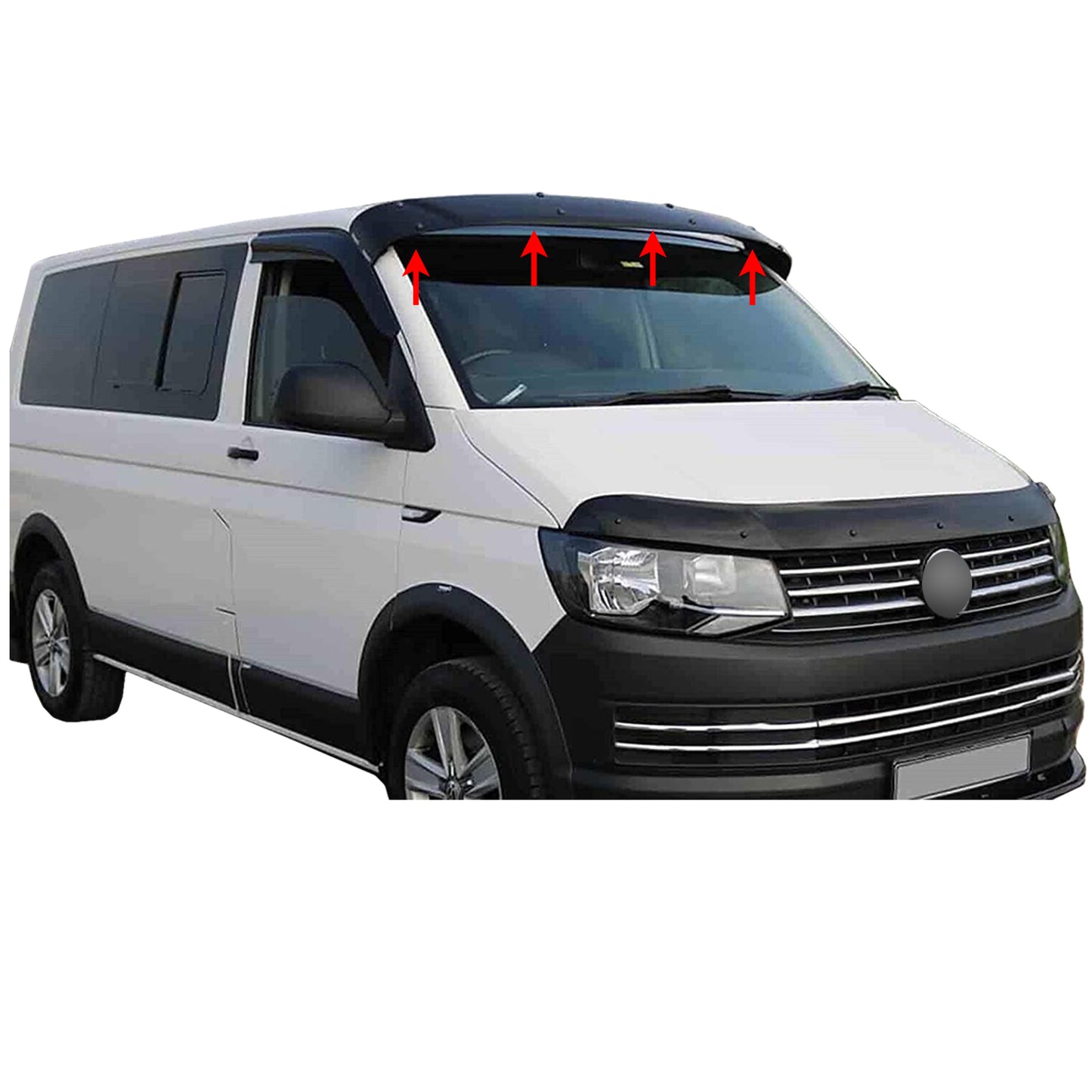 PinochUKka | Fits VW TRANSPORTER ABS Sun Visor Sun Shield