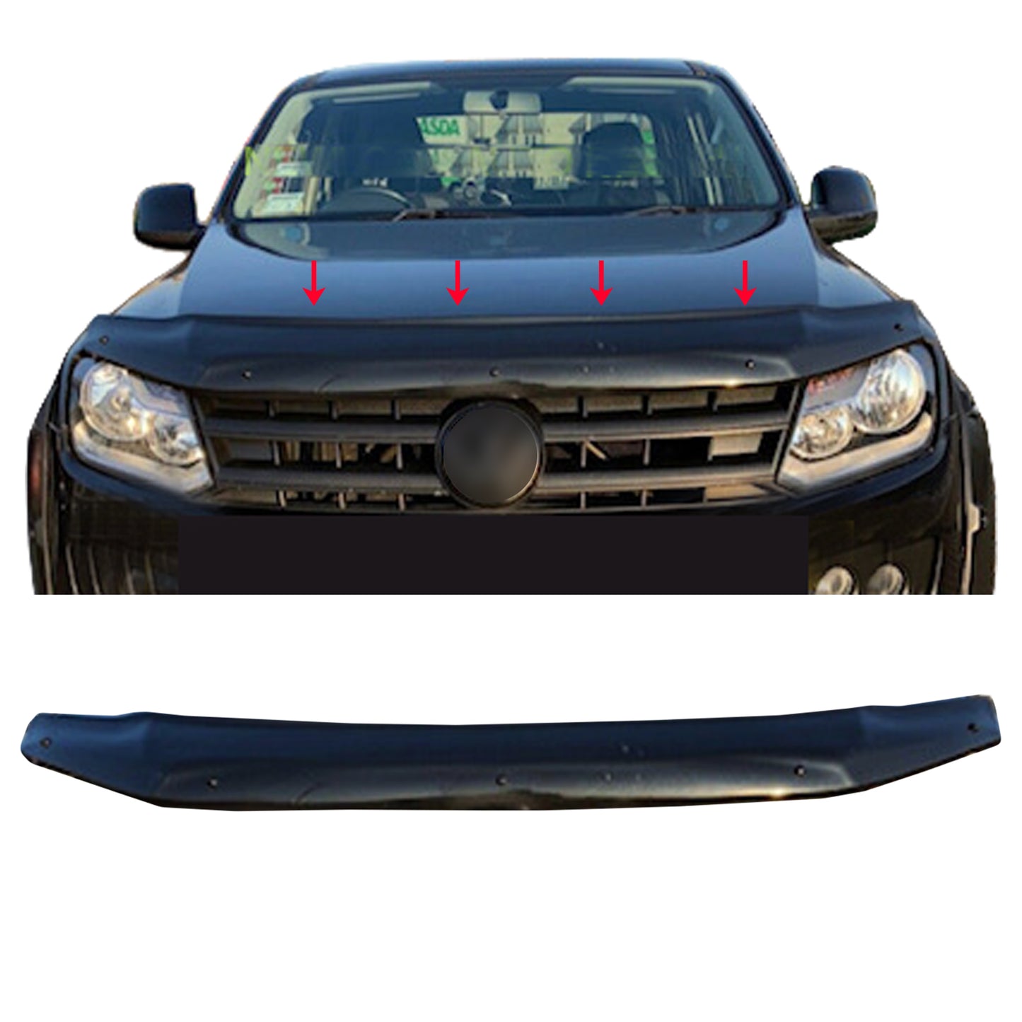 Fits VW Amarok Bonnet Stone Bug Protector