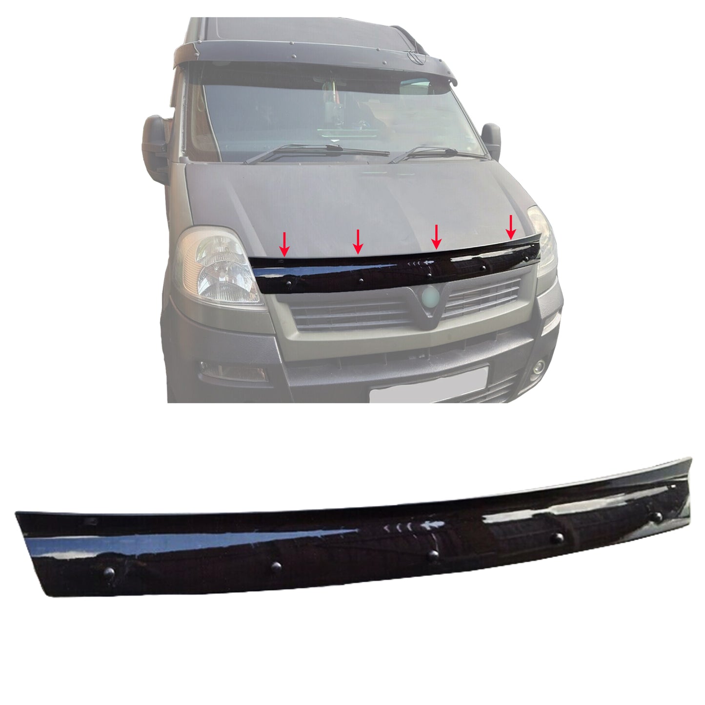 PinochUKka | RENAULT MASTER Stone Deflector Protector