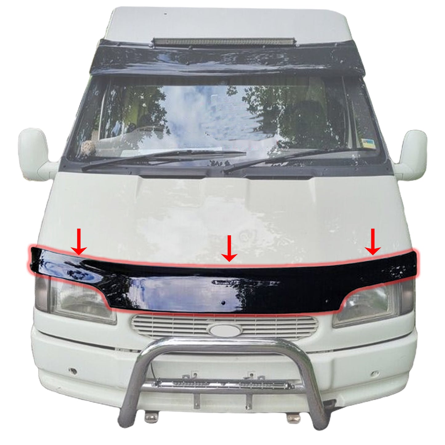 PinochUKka | Fits Ford Transit MK5 Bonnet Protector