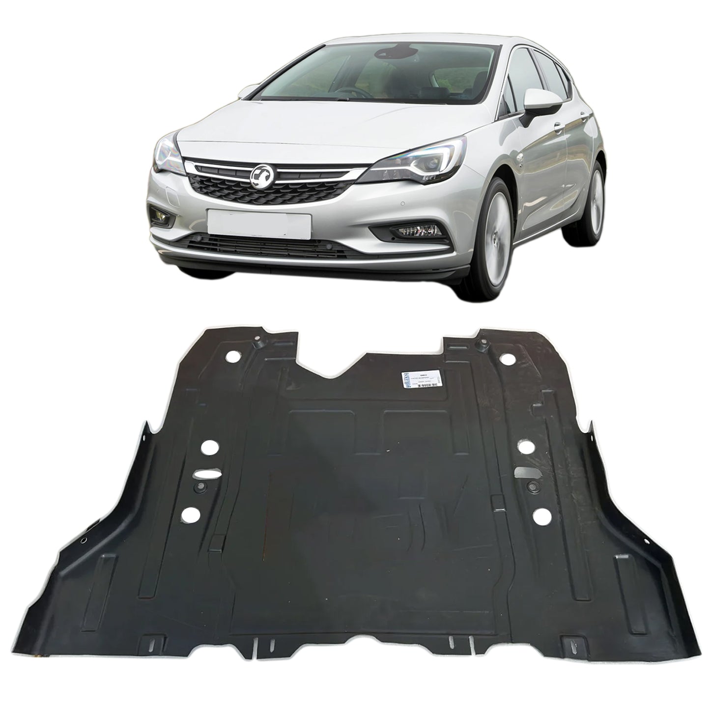 PinochUKka | Fits VAUXHALL ASTRA J Under Engine Cover Undertray 13239596