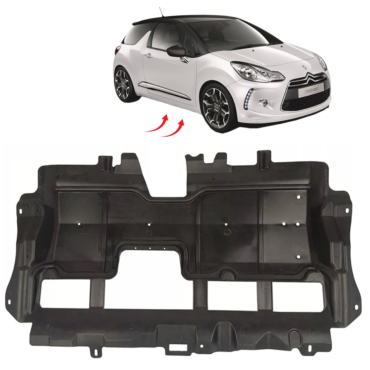 PinochUKka | Under Engine Cover Undertray Peugeot 208 I