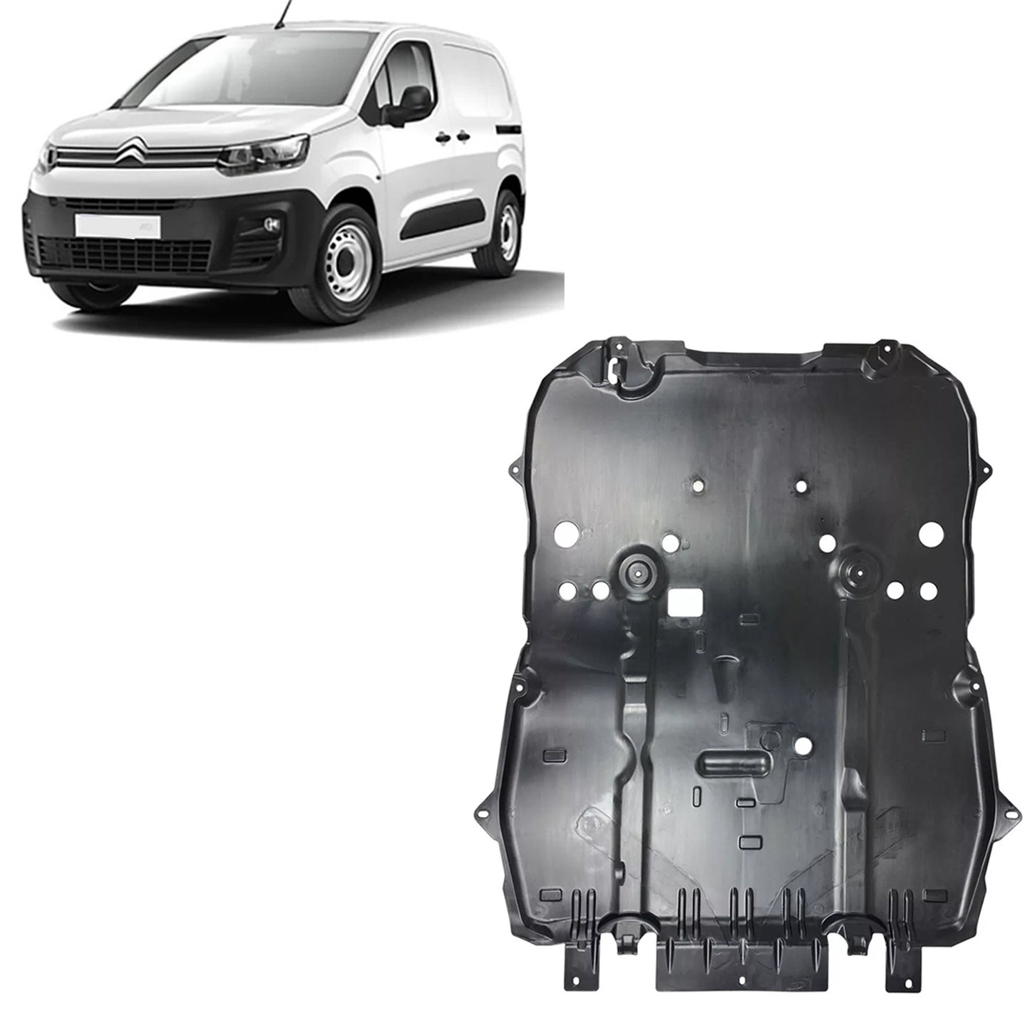 PinochUKka | Under Engine Cover Undertray Rust Shield Under Tray Fiat Doblo