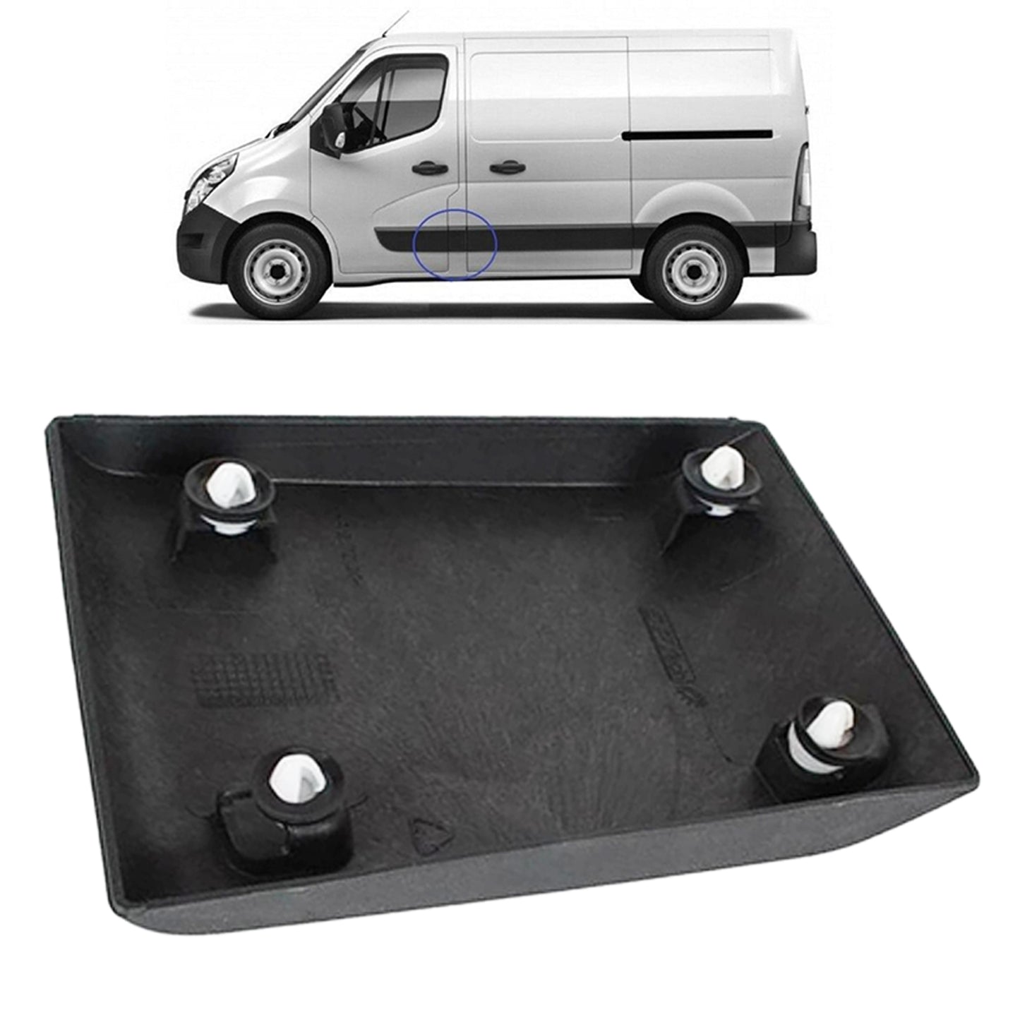 PinochUKka | Fits Master Movano NV400 Passenger N/S Door Panel Moulding Trim 768190129R