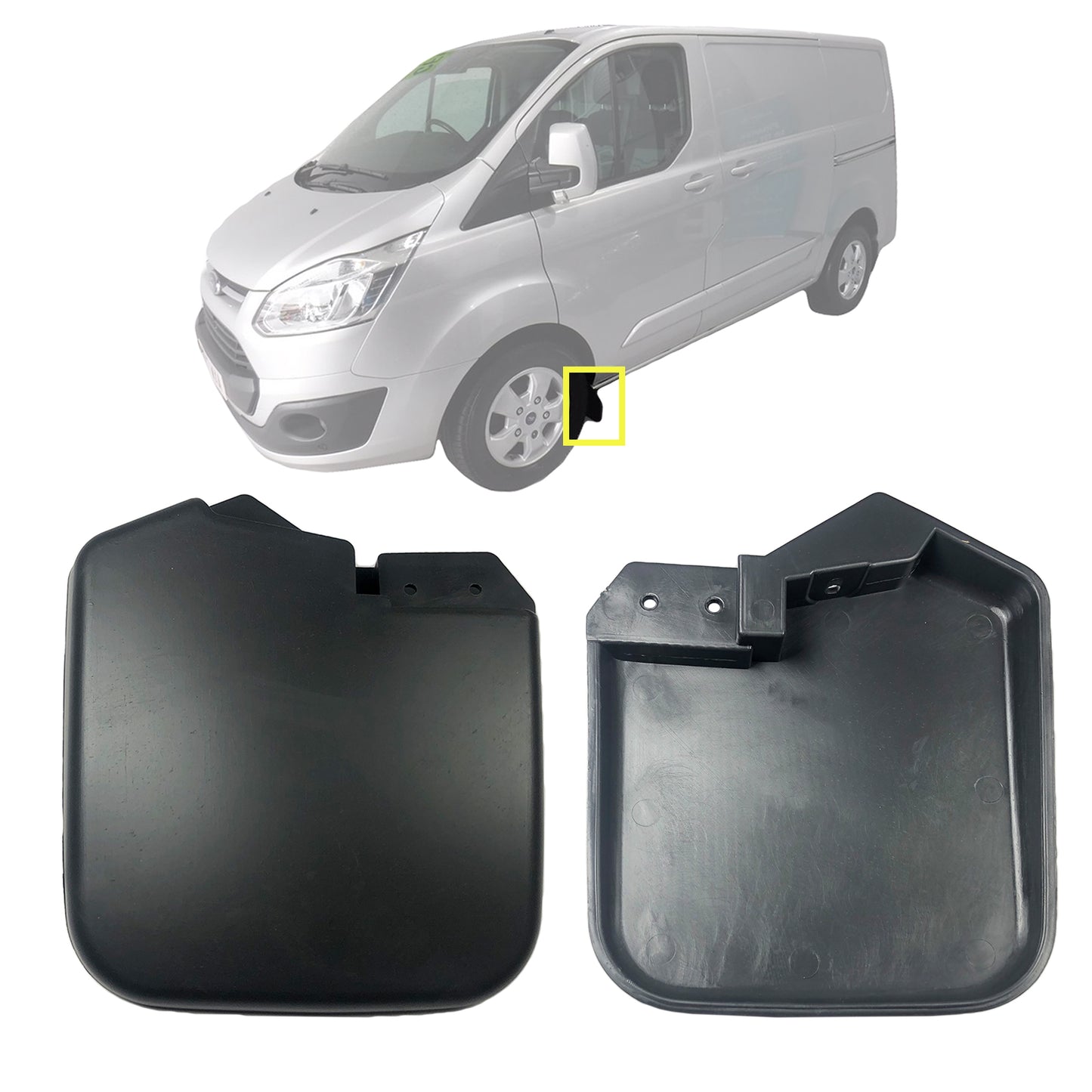 PinochUKka | Ford Transit Custom Left Right Mud Flap 1915642