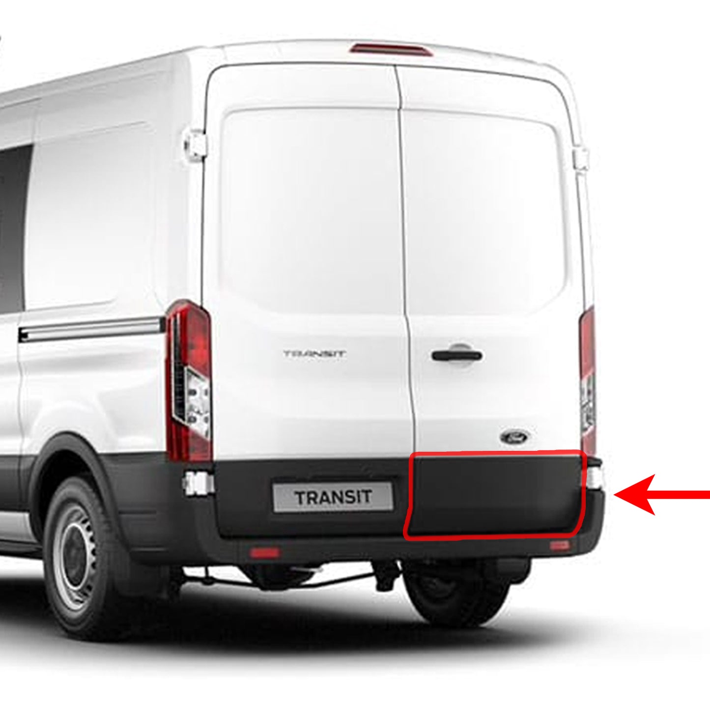 PinochUKkaFits Ford Transit MK8 Rear Right Door Moulding Panel