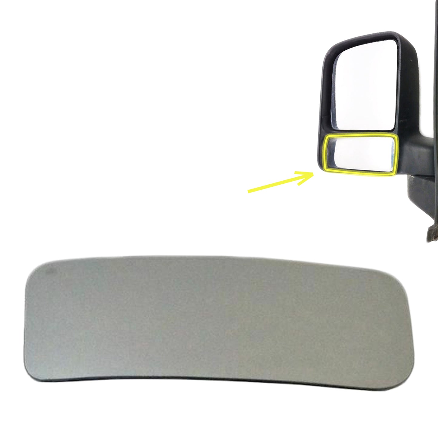 PinochUKka | Ford Transit Connect Left Blind Spot Wing Mirror Glass