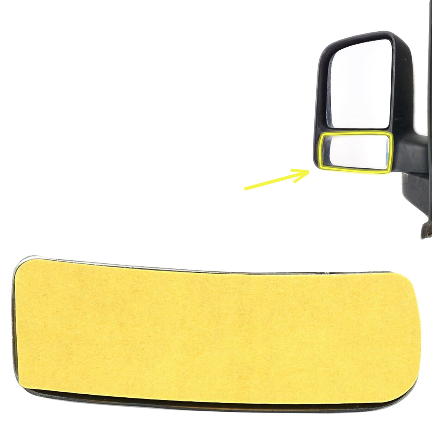 PinochUKka | Ford Transit Connect Passenger Blind Spot Wing Mirror Glass