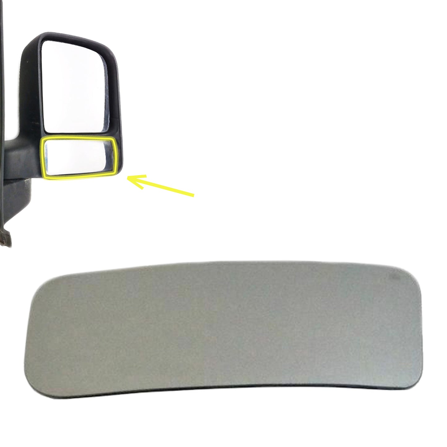 PinochUKka | Ford Transit Connect Right Blind Spot Wing Mirror Glass
