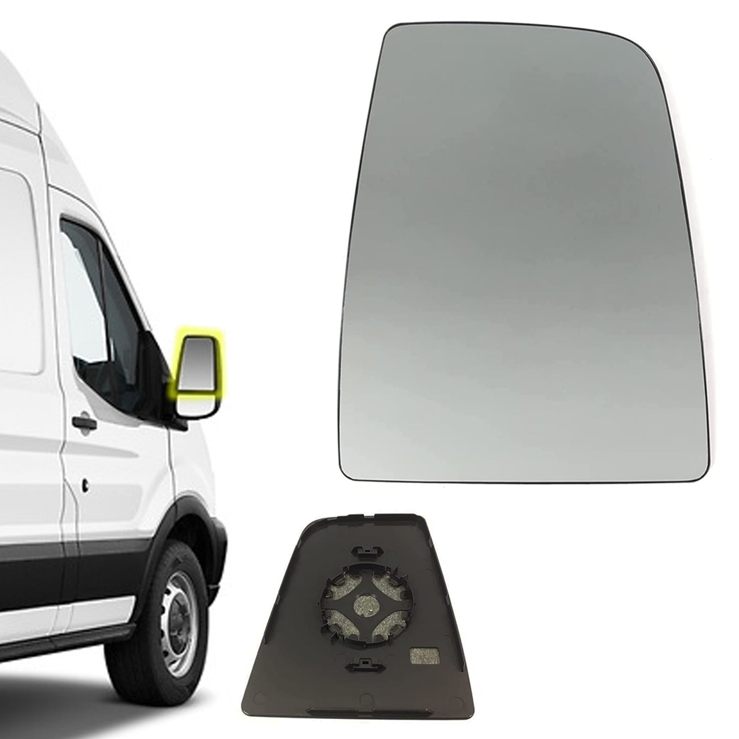 PinochUKka | Ford Transit MK8 Right Wing Mirror Glass