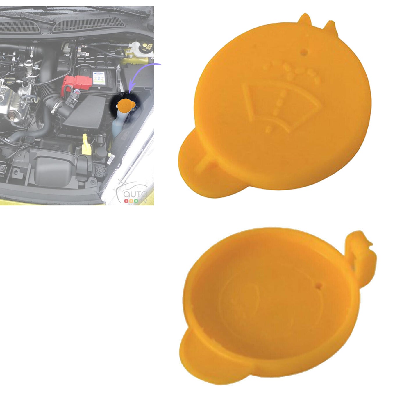 PinochUKka | Fits Ford Windscreen Washer Bottle Cap 1362696