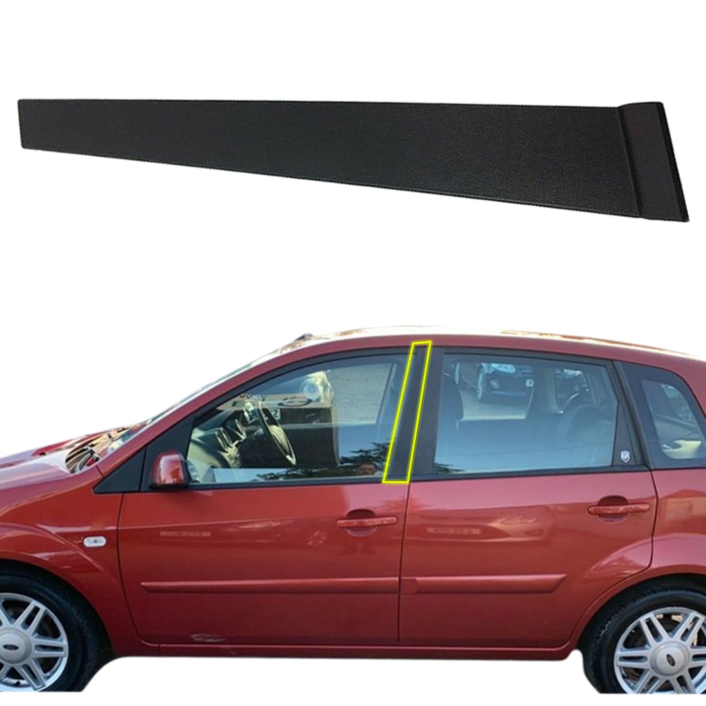 PinochUKka | Front Left B-Pillar Door Pillar 5 Door Fits Ford Fiesta MK5