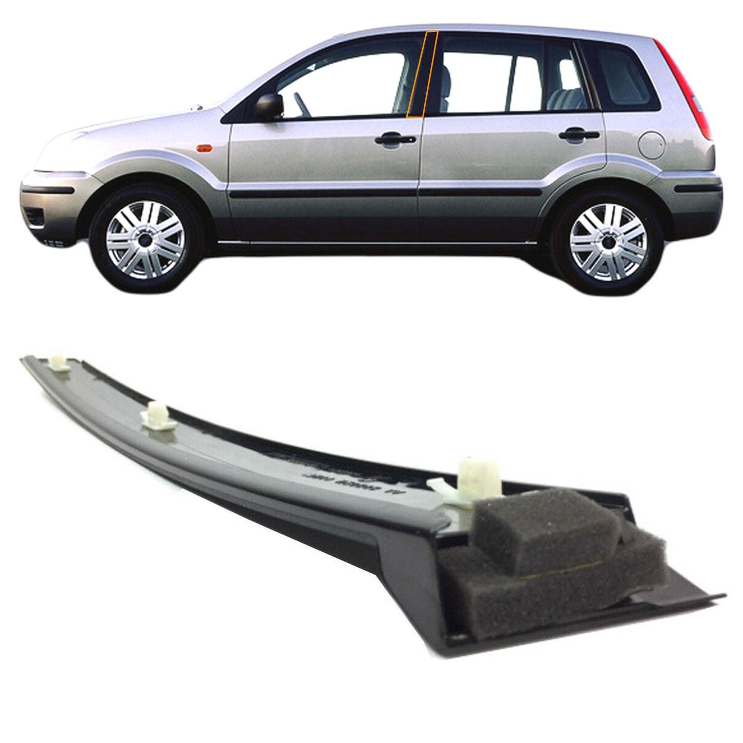 PinochUKka | Ford Fusion Front Nearside B Pillar Moulding Trim