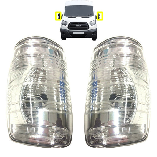 PinochUKka | Fits Ford Transit MK8 Left Right Mirror Indicator Set