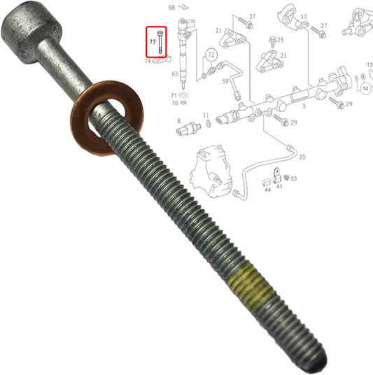 PinochUKka | Fuel Injector Seal Screw Fits Mercedes Vito
