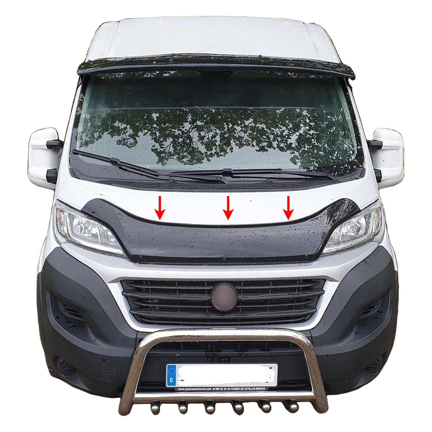 PinochUKka | Peugeot Boxer  Bonnet Guard Protector Stone Deflector