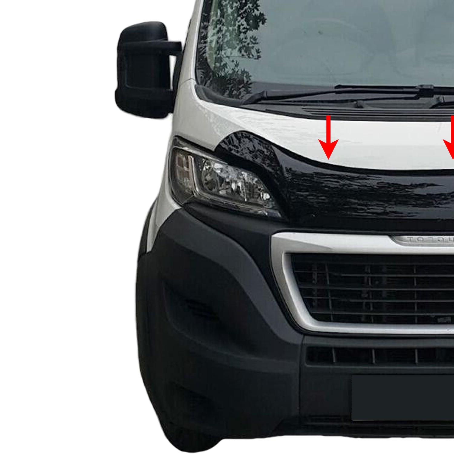 PinochUKka | Fiat Ducato  Bonnet Guard Protector Stone Deflector