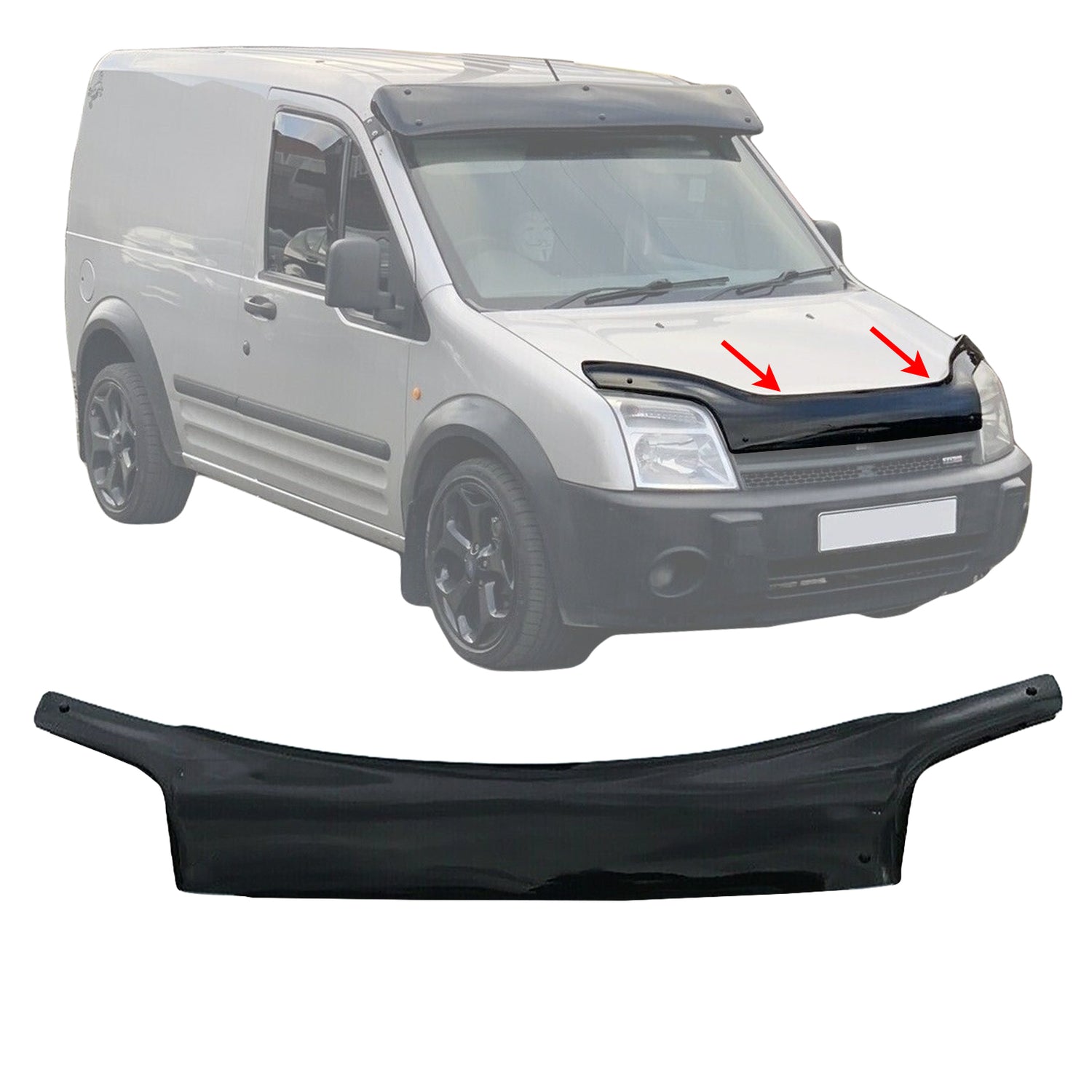 PinochUKka | FITS Transit Connect FIRST GEN Bonnet Guard Stone Protector
