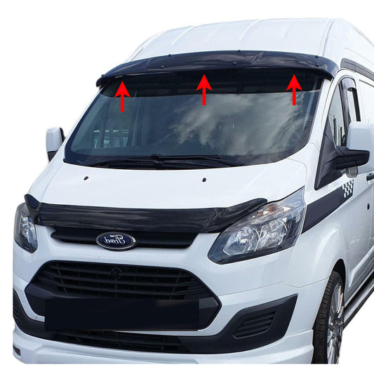 PinochUKka | Fits Ford Transit Custom 2012-2017 Sun visor Sun Shield