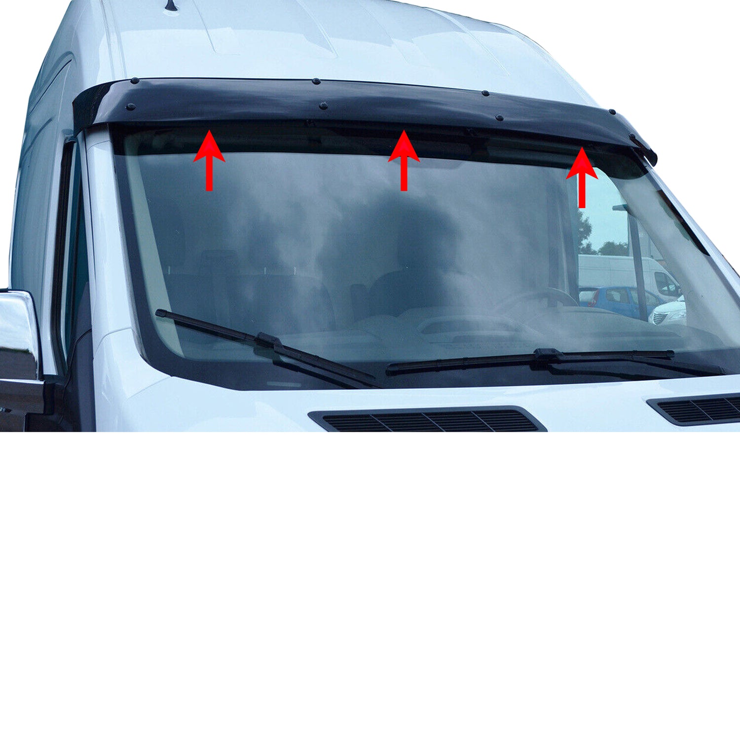 PinochUKka | Fits Ford Transit Custom Sun visor Sun Shield