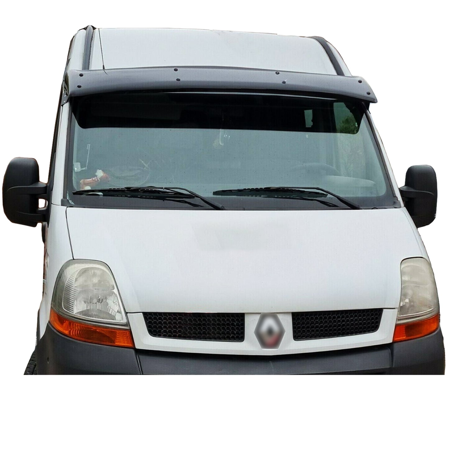 PinochUKka | Fits Renault Master [1998-2010] ABS Sun Visor Shield 