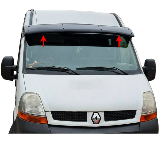 PinochUKka | Fits Renault Master [1998-2010] ABS Sun Visor 