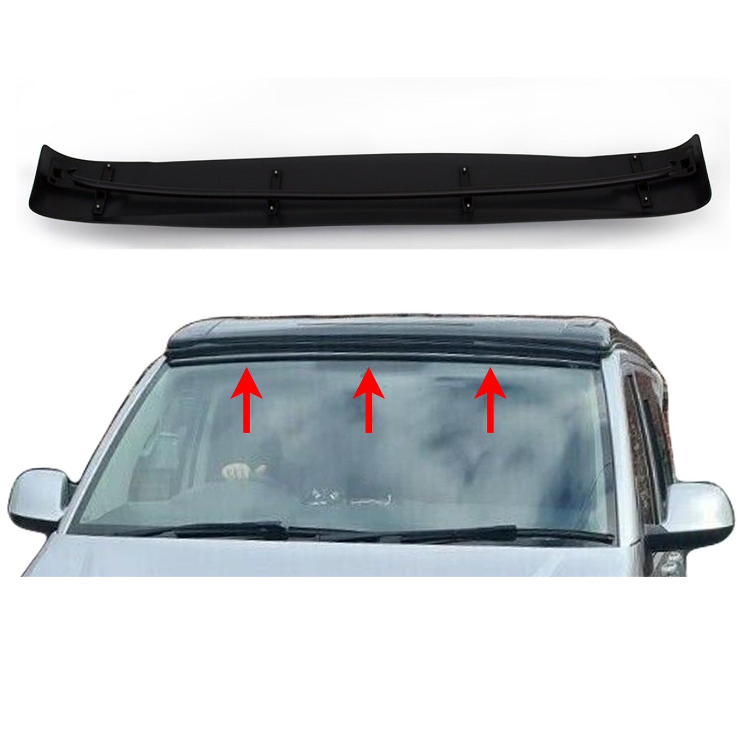 PinochUKka | Fits VW TRANSPORTER T6 ABS Sun Visor 