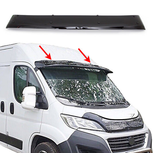 Fits Fiat Ducato [2006-2023] ABS Sun Visor with Fitting Kit 