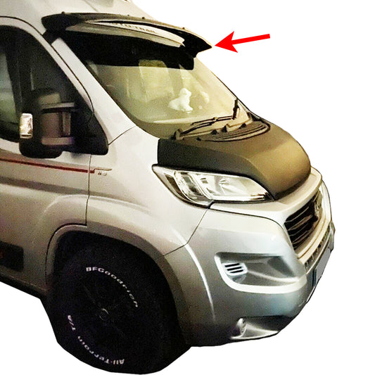 PinochUKka | Fits Peugeot Boxer  [2006-2023] ABS Sun Visor with Fitting Kit 