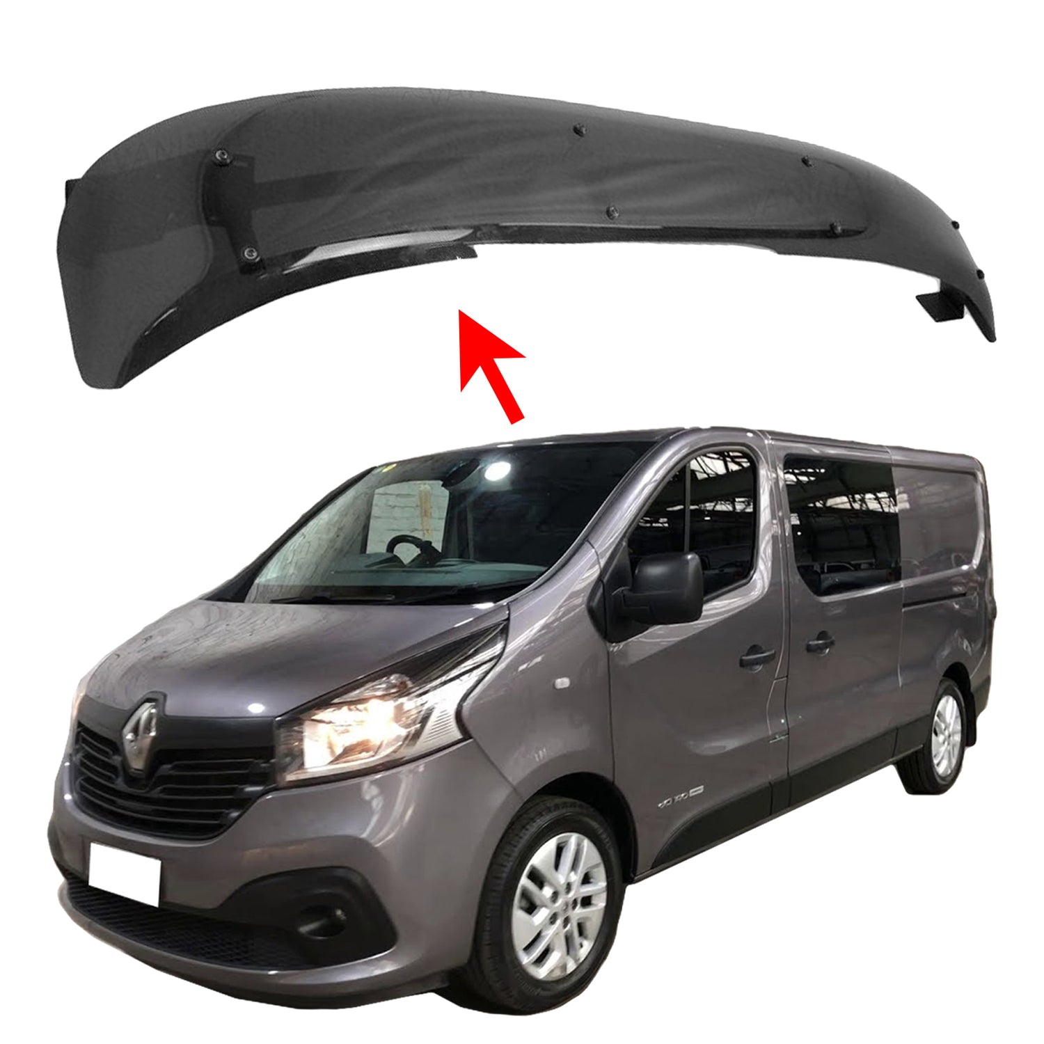 PinochUKka | Fits Vauxhall Vivaro B Sun Visor Shield 