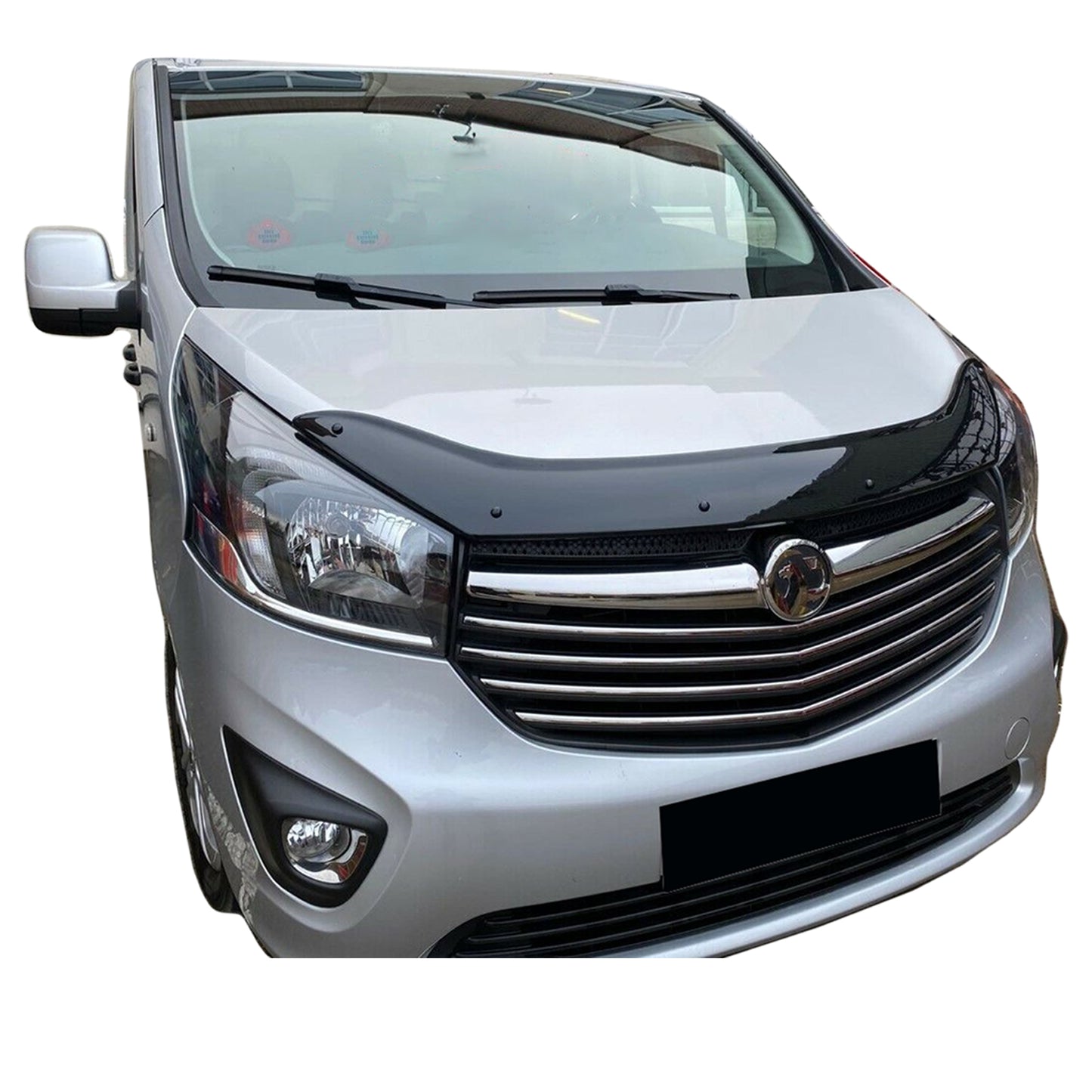 PinochUKka | Fits Fiat TALENTO 2016-2020 Bonnet Guard Wind Stone Deflector Protector Fixing