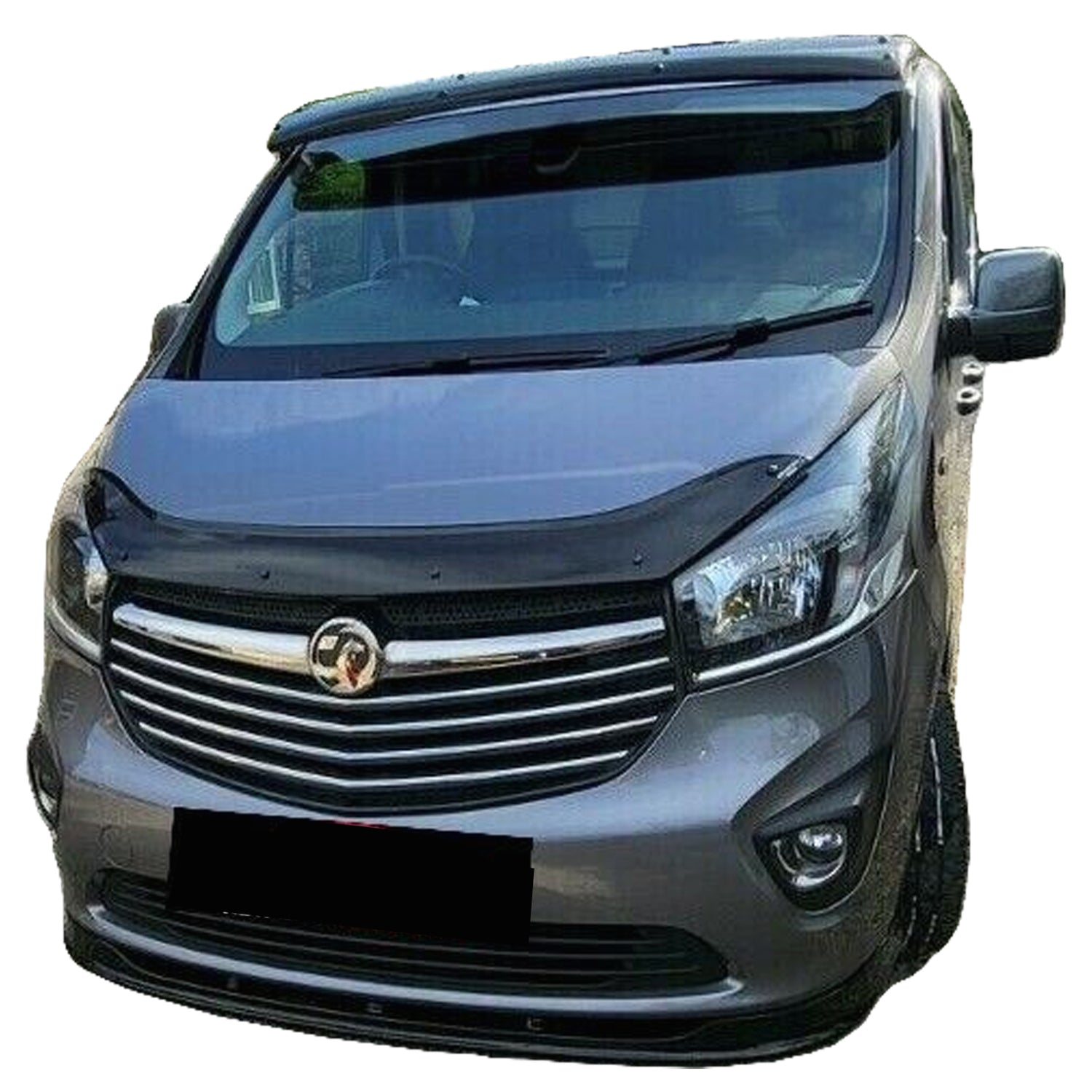 PinochUKka | Fits Nissan NV300 2016-2021 Bonnet Guard Wind Stone Deflector Protector Fixing