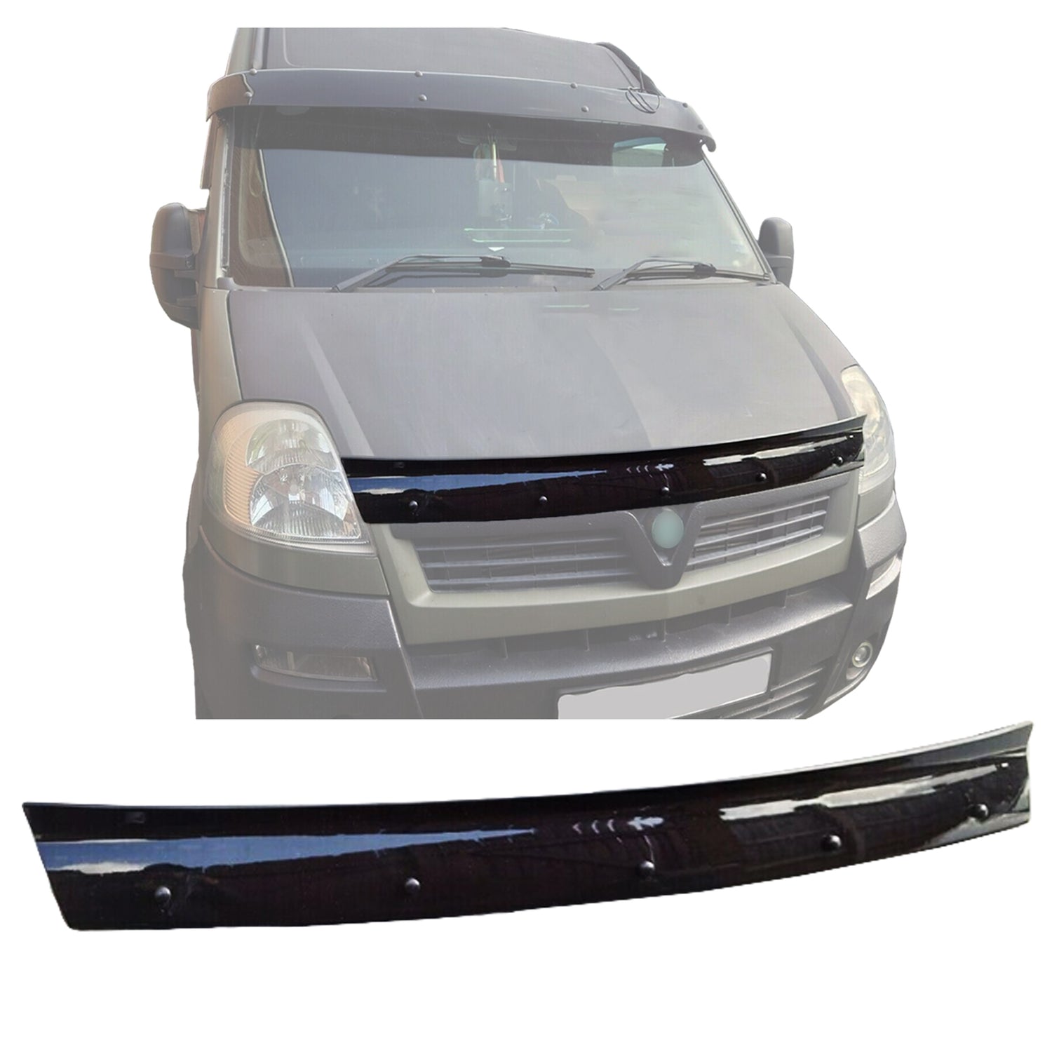 PinochUKka | RENAULT MASTER [2007-2010] Bonnet Guard