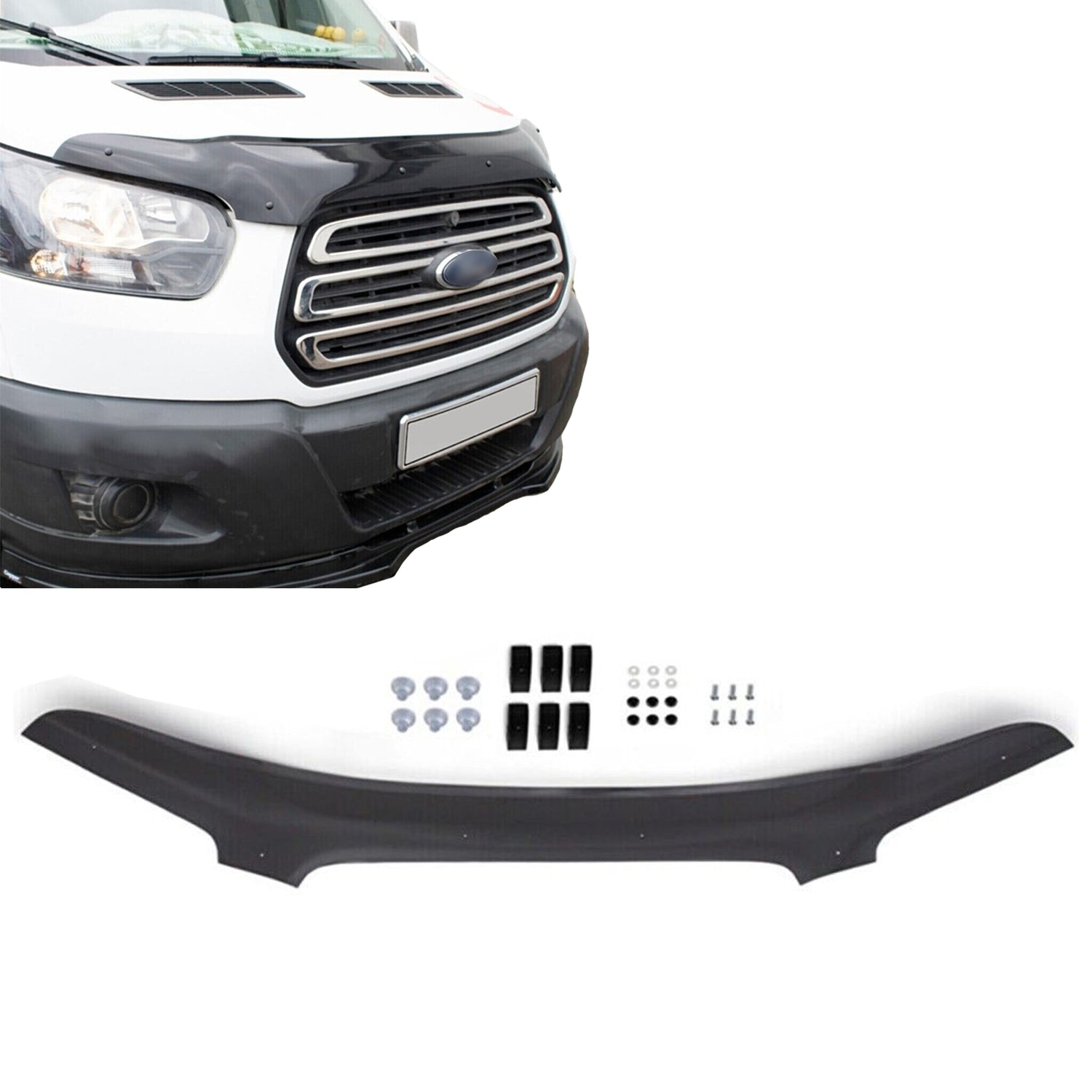 PinochUKka Fits FORD TRANSIT MK9 [2020 ON] Bonnet Guard