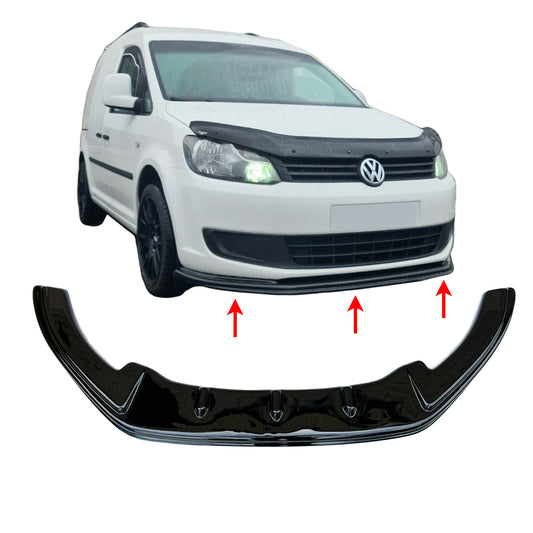 PinochUKka | Fits VW Caddy MK3 Front Lower Bumper Lip Splitter