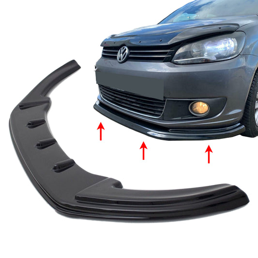PinochUKka | Fits VW Caddy MK3 Front Bumper Lip Splitter