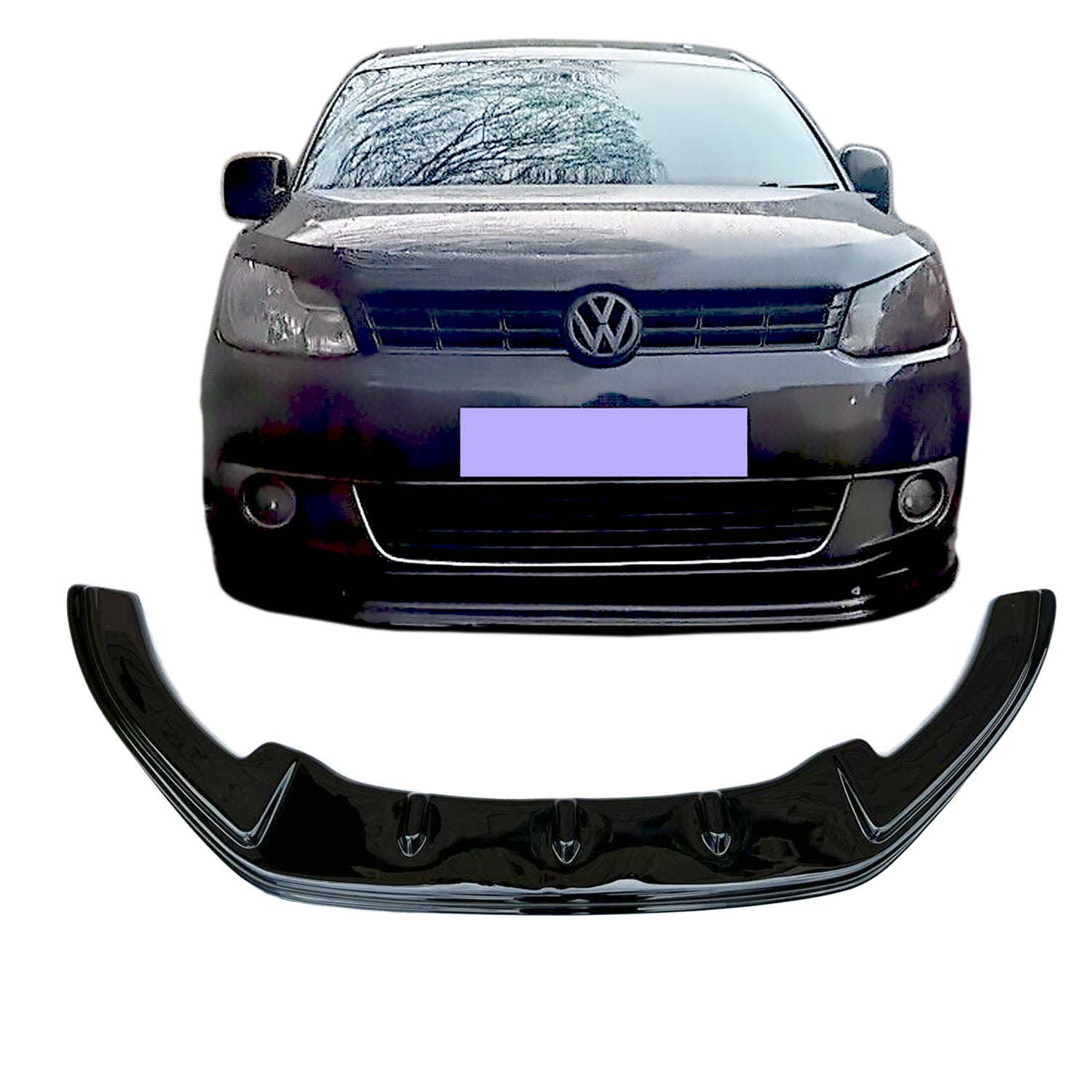 PinochUKka | Fits VW Caddy Bumper Lip Splitter