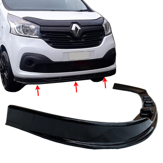 PinochUKka | Fits Renault Trafic MK3 Front Lower Bumper Lip Splitter