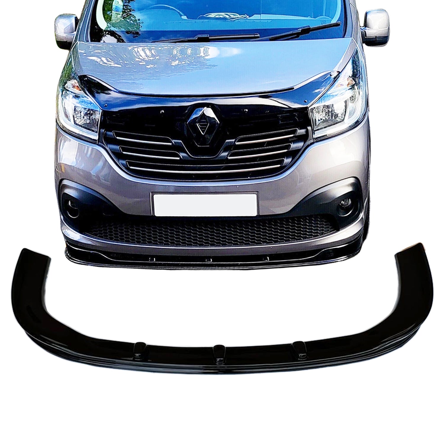 PinochUKka | Fits Renault Trafic MK3 Bumper Lip Splitter