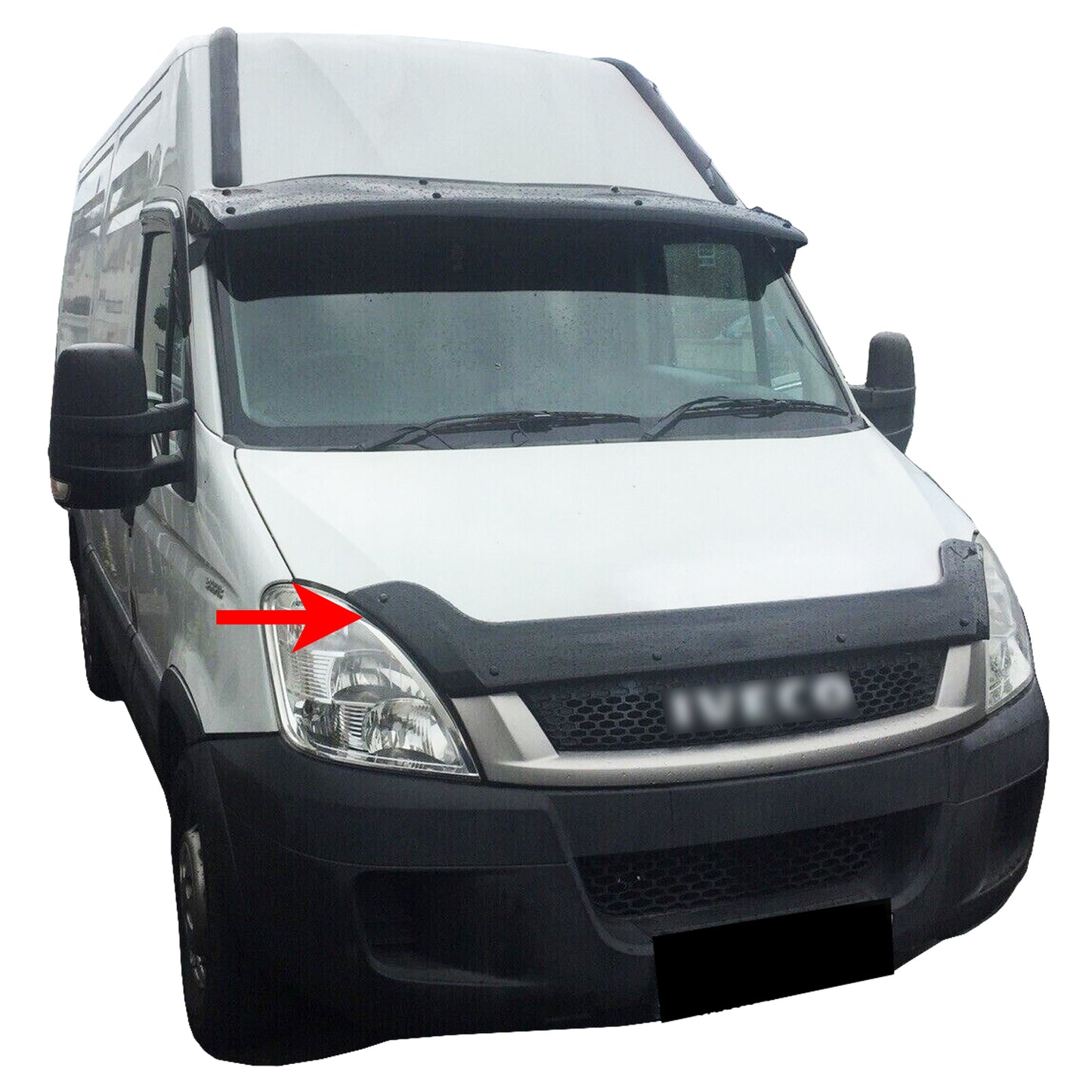 PinochUKka | Fits IVECO DAILY [2007-2013] Bonnet Protector Guard EXTRERION ACCESSORIES