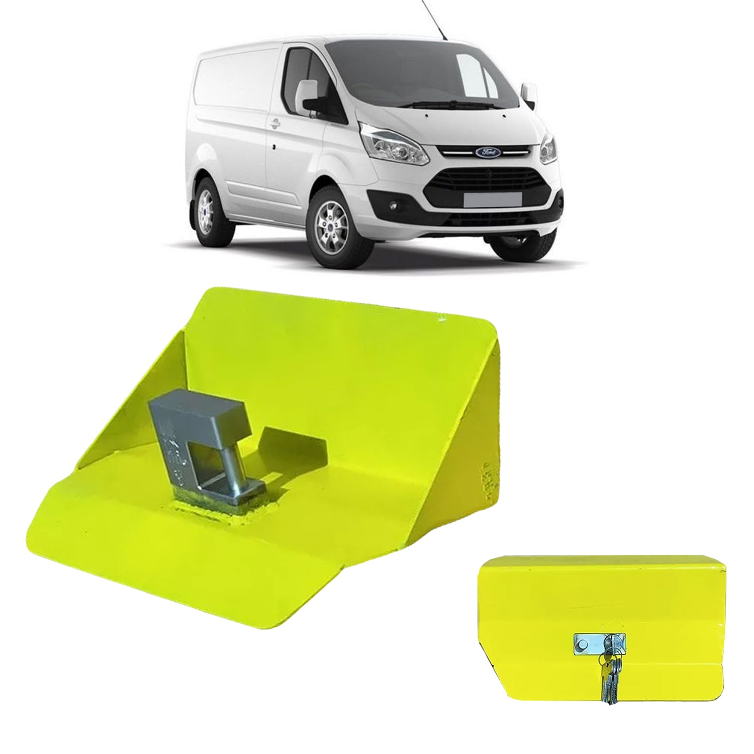 PinochUKka | Fits FORD Transit Custom [2012-2017] Anti Theft Pedal Lock Box