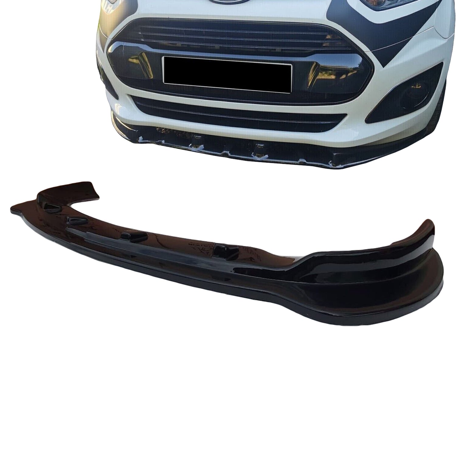 PinochUKka | Fit Ford Transit Connect Front Bumper Lip Splitter