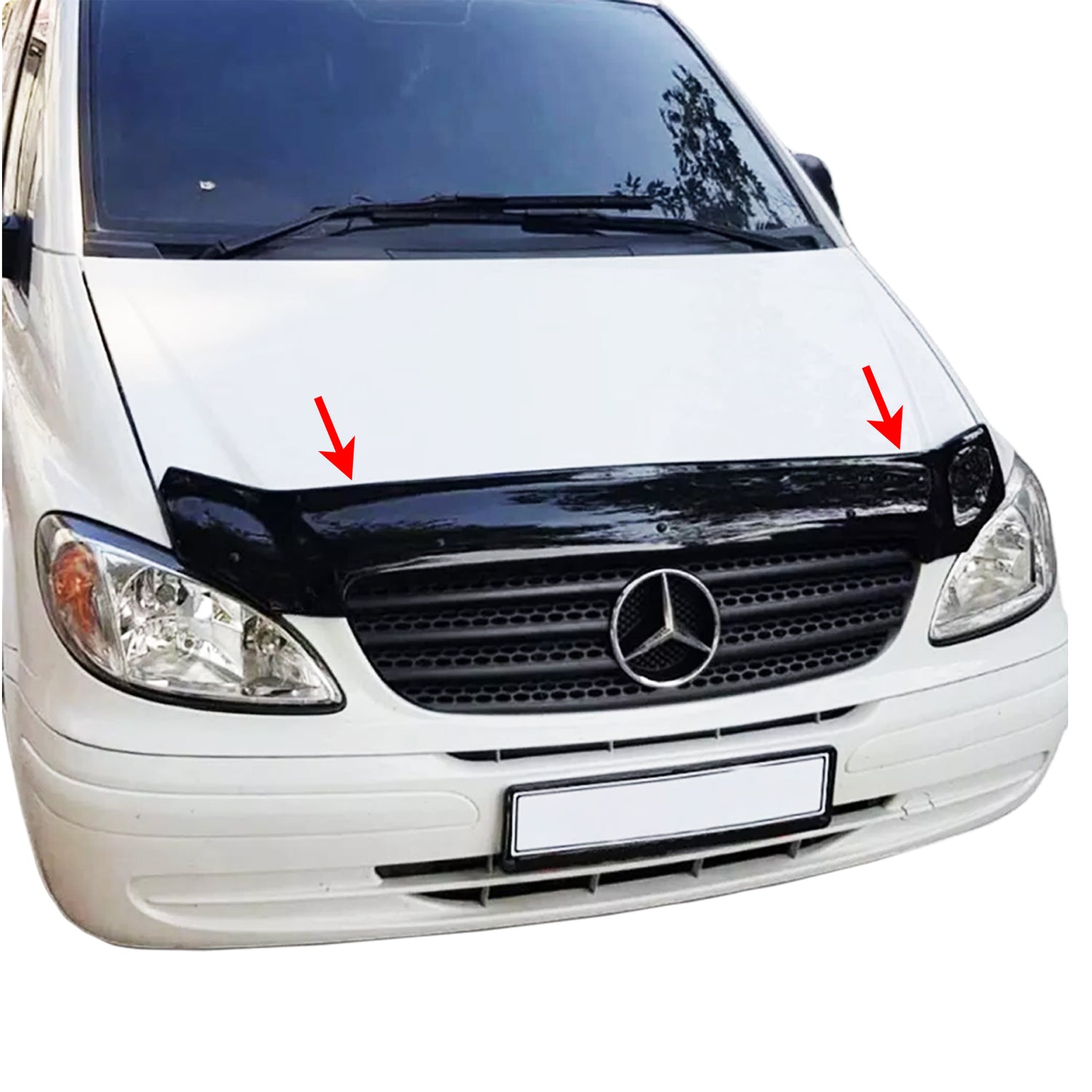 Fit Mercedes Vito / Taxi W639 Stone Deflector Protector
